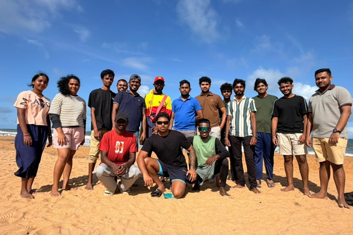 Beach Cleanup and Beach Rugby